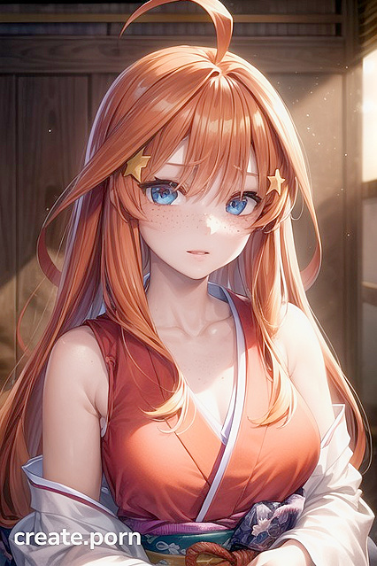 Ginger Beauty in Ultra-Detailed Hentai Picture