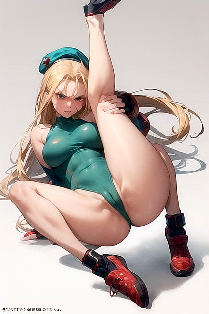 Fit and Furious – Legs Raised for  Hentai Pleasure