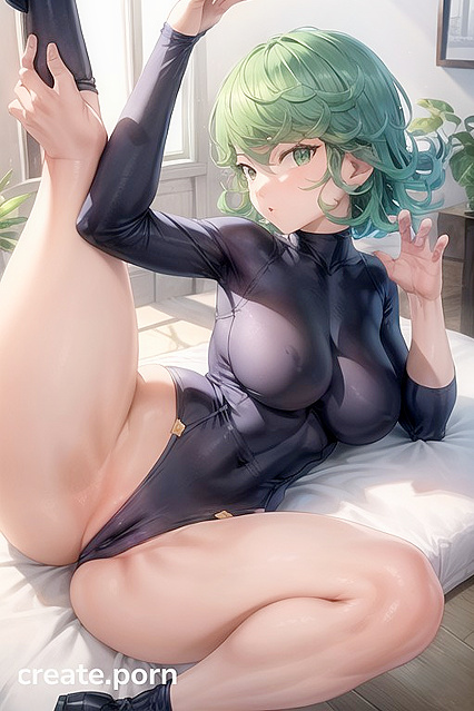 Rounded Ass in Form-Fitting Clothes Captures Your Attention in This Hentai Image