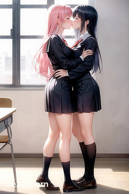 in Long Hair and Covered Shoes Nails steamy Hentai Images