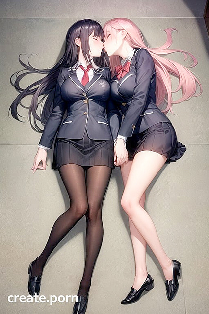 Pink-Haired Girl 18+ Stands on Tiptoes for Sensual Hentai Pleasure
