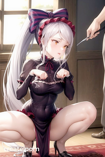 Shalltear Bloodfallen in Pet Pose for  Overlord Hentai Pleasure