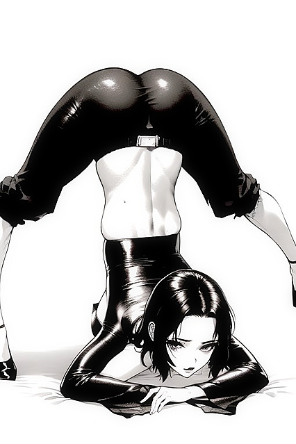 Shinobu Kochou from Demon Slayer Seduces in Small Breasts and Lingerie Hentai Image