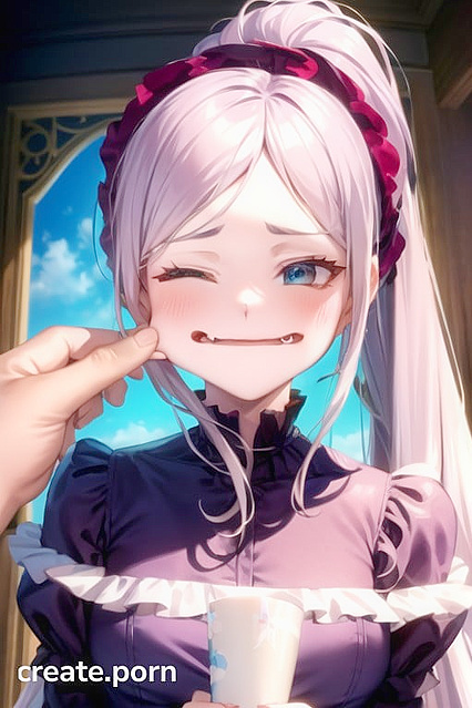 Shalltear Bloodfallen Gets Adorably Naughty in Cute Overlord Hentai Images