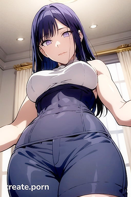 Hinata Hyuuga from Naruto Stripped Down for  Hentai Bottom Picture