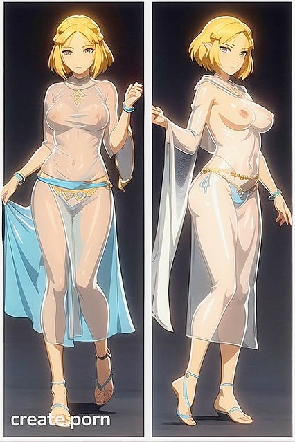 Full Body Topless Front View Hentai AI Picture