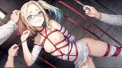 Harley Quinn's Small Breasts Take Center Stage in 18+ Hentai Picture