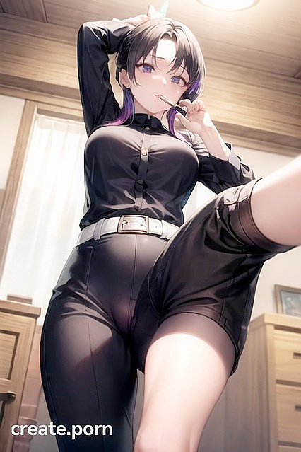 Bottom-Up Position with Slime Girl 18+ in Horny Hentai Picture