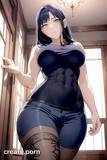 Hyuuga Hinata Shows Off Muscular Perfection in Detailed Hentai Images