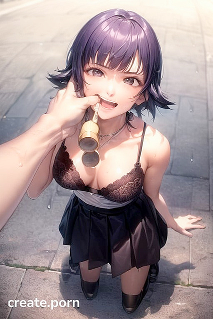 Sui Feng from Bleach Bound Arms Behind Her Back in Full-Body Hentai Ecstasy