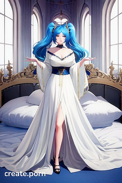 18-Year-Old Enjoying Full Body hentai Pleasure in Bed AIPorn