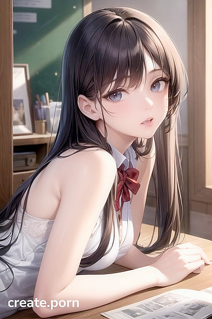 Teen 18+ in Sexy Uniform Enjoys  Doggystyle Hentai Adventure