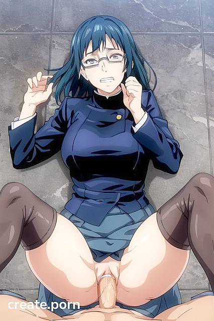 Maki Zenin from Jujutsu Kaisen Terrified in  Hentai Images