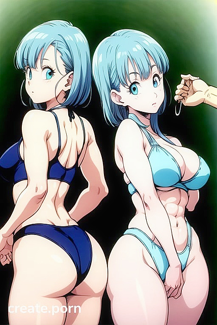 Bulma from Dragon Ball Z Gets Pounded by Multiple Asses in Steamy Hentai Picture