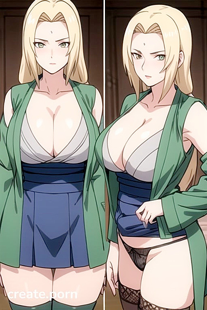 Seductive in Nylon Stockings and Skirt for Steamy Hentai Pleasure