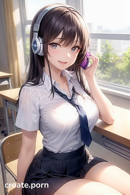 Cute Noon-Time hentai Fun with a Seductive Sit Down Ai Hentai Image