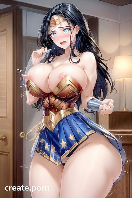 Wonder Woman's Transparent Temptation – Erotic Teacher Adventures in Hentai AI Porn