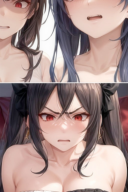 Sunset's Disgust Turns to Pleasure in Steamy Two-Person hentai Picture