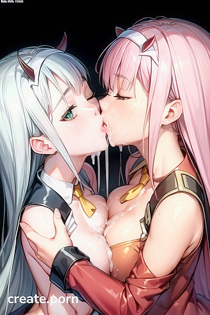 Zero Two from Darling in the FranXX Enjoys Creampie Bliss in Harem Hentai