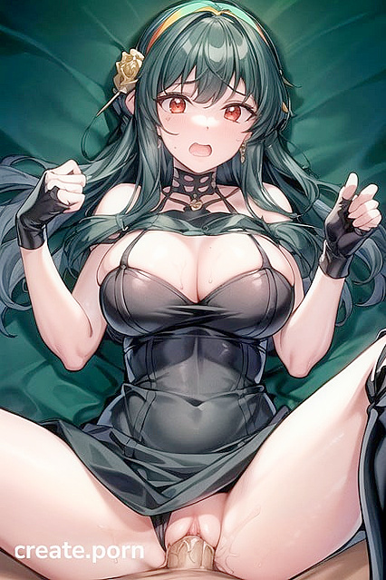 Thick Lines Missionary Style with Legs Spread in Seductive Hentai Images