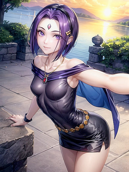 Fit Girl 18+ PerformsMind-Blowing Hentai Acts by the Lake with Hair Band Vibes