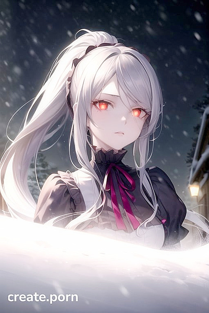 Shalltear Bloodfallen from Overlord Gets Snowed In for Naughty Winter Hentai Fun