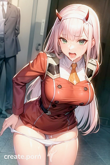 Pulling Down Panties for  Solo Orgasm in hentai AI Porn