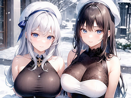 Brunette Snow in Beret Takes You on a Steamy Hentai Adventure