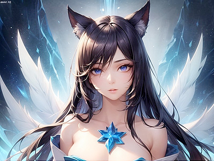 Ahri from League of Legends Seduces in Steamy Hentai Picture