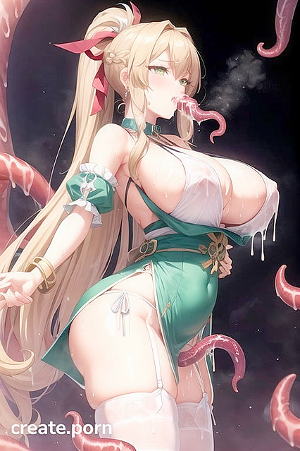 Massive Breasts and Big-Ass Picture in Tentacle hentai AiPorn