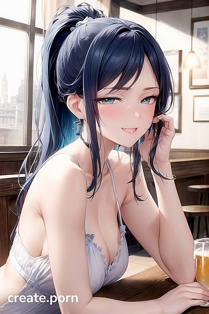 Exploring Pleasure at the Bar – Intimate Touches and Scenic Views in Hentai AIPorn