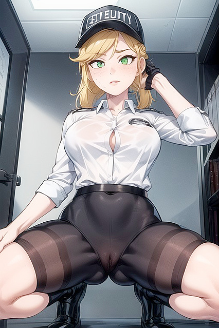 Rounded Fit Ass with Thick Curves in Seductive Hentai Images