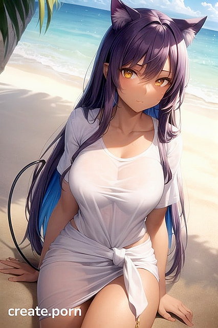 Demon Girl 18+'s Massive Breasts Take Center Stage in erotically Charged Hentai Waist Shots