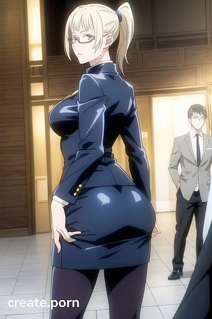 Maki Zenin from Jujutsu Kaisen Supports Her Curves in Steamy Hentai Picture