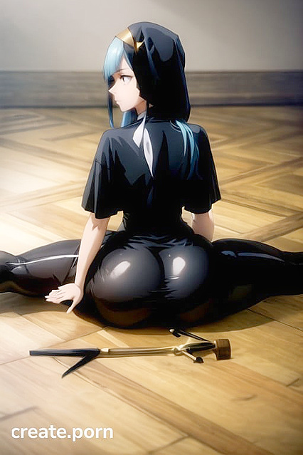 Miwa Kasumi from Jujutsu Kaisen Shows Off Her Extreme Rear in Sizzling Hentai Picture