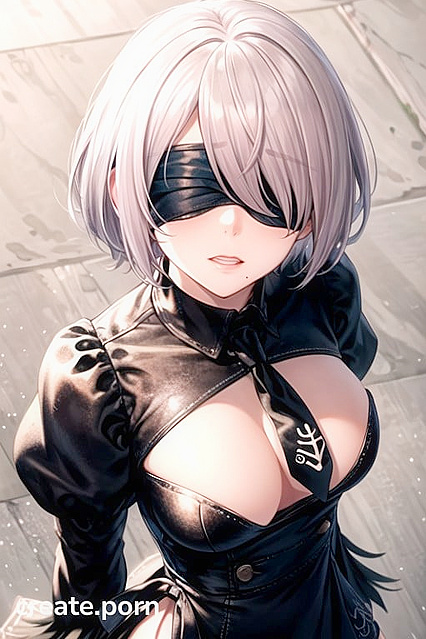 Slime Girl 18+ Standing Close-Up in erotically charged Hentai Picture