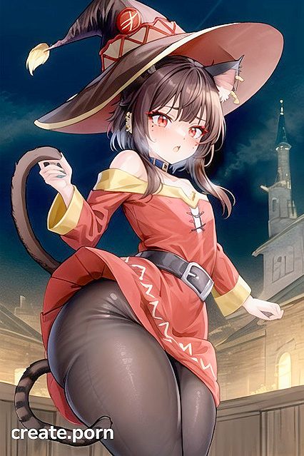 Goth Chick with an Enormous Ass in Thick-Line Hentai Picture