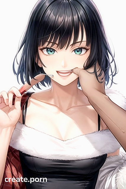 Fubuki from One Punch Man Smirking and Sucking HerThumb in Hentai Bliss