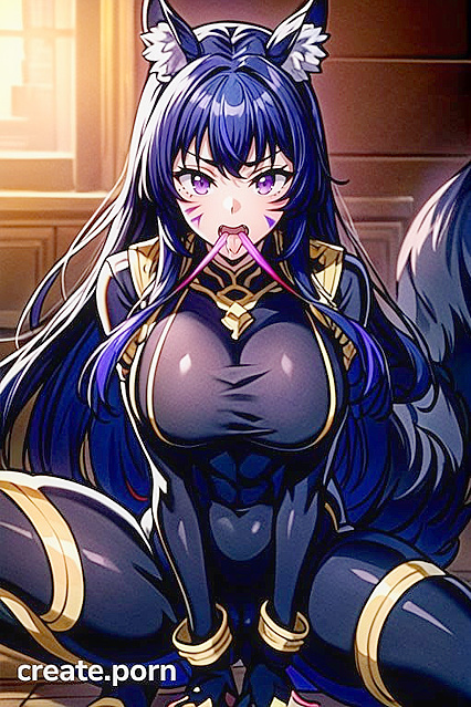 Teen 18+ Masturbates With Mouth Agape in  Hentai Image