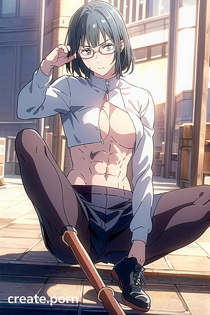 Martial Artist in Combat Boots Shows Off Spears and Perfect Medium Breasts