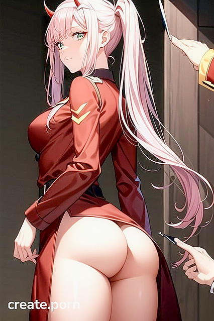Pigtails and Perky Medium Ass Picture in Steamy Hentai Images