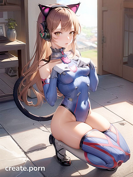 D'Va from Overwatch Gets Wild in Erotic Hentai Picture
