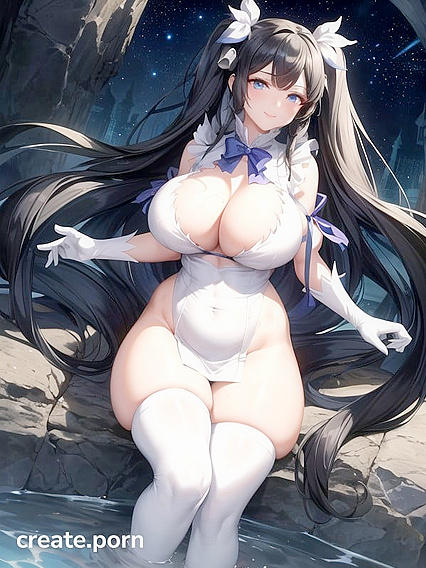 Happy Long Length Hentai Image with Seductive Eye Contact