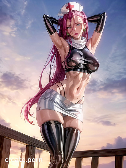 Jessie from Pokémon Dances Seductively with Her Mouth Wide Open