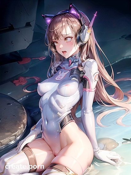 Skinny Girl 18+ with Small Breasts Explodes in  Hentai Cumshots