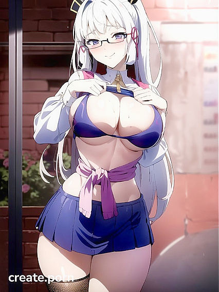 Seductive Dance in Fishnets and Mascara forMind-Bending Hentai Pleasure