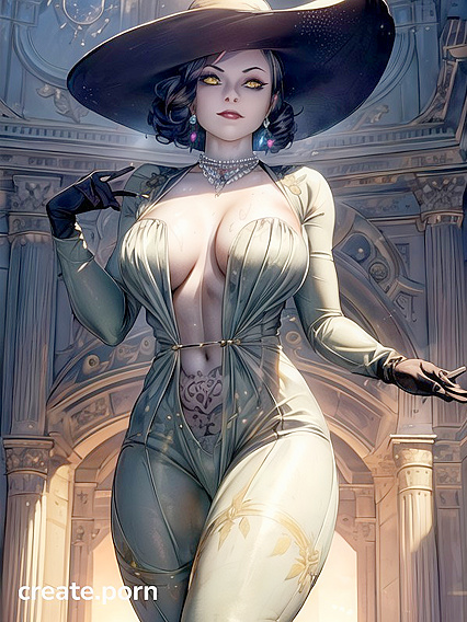 Rounded Breasts Glisten at Sunset in This Seductive Hentai Image