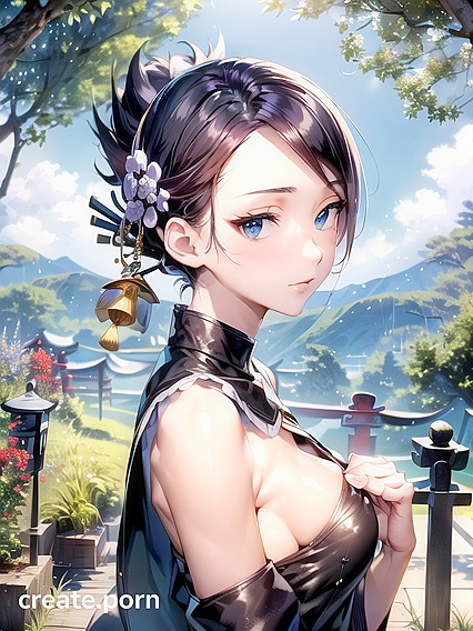 Hands-On Picture with Medium Ass in Short-Length Hentai Adventures