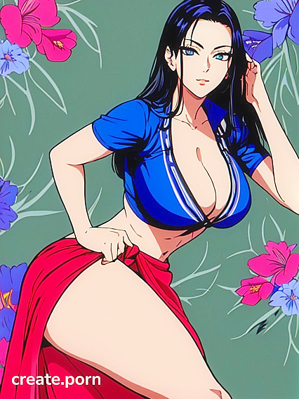 Hands on Hips, Leaning Forward for Sizzling Side-On Hentai Pleasure
