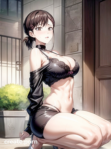 Fit Girl 18+'s Breasts Expand During  Blowjob Ai Hentai Image in Hentai AIPorn